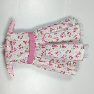 Polly & Friends Cherry Print Summer Dress